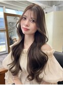 透けるヘーゼルベージュ