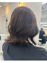 ジュベ 別府店(juve.)&nbsp;別府ショートボブ顔まわりレイヤーカット髪質改善カラー