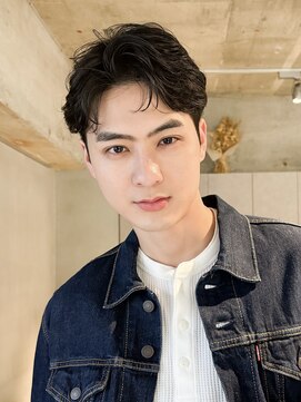 フォト 新宿(foto) 毛流れニュアンスパーマ/爽やかメンズショート