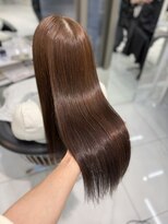 フォルテ ティアラ 横浜店(FORTE TIARA) 透明感たっぷりヘーゼルベージュ艶髪