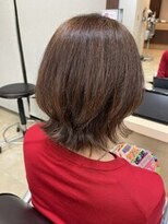 テラス 古河店&nbsp;ナチュラルトーンアップカラー×くびれボブ