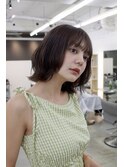 くびれレイヤーボブ