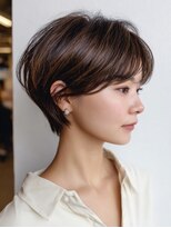 イマトリ 大森店&nbsp;大森/ダークパープル/ナチュラルショート/ミルクブラウン/夏
