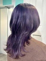 マティーナ ヘアー 池袋(Matina hair)&nbsp;【ウルフ　ラベンダーカラー】池袋美容室