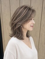 サニー(SUNNY) 白髪ぼかしハイライトの上品レイヤー