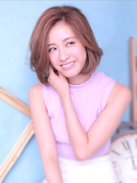 ラ ブレス なんばスカイオ(LaBless) ゆるふわ抜け感スタイル×ルミエールボブ