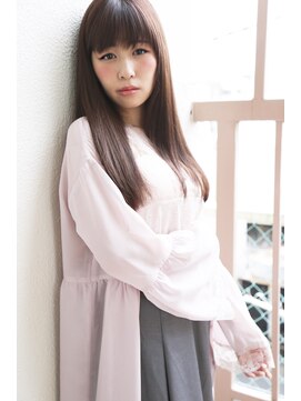 イソラブル(ISOLA-blu) 【さらっとツヤツヤ髪】アッシュバイオレット×ストレート