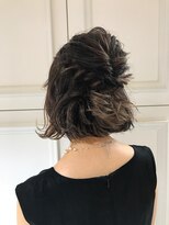 ネオリーブカフ 鶴ヶ峰店(Neolive caff)&nbsp;ボブでも華やかにハーフアップ☆