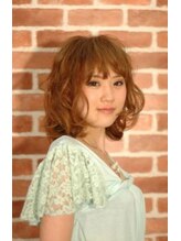 ヘア ウィズウォーター HairWithWater&nbsp;ランダムカールで作るドラマチックボブ