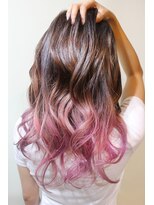 シェルティ フィエル(Shelltie Fiel)&nbsp;裾カラー☆ベビーピーチ