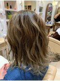 外ハネゆるMIX巻き