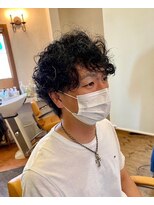 ベイブ ヘア メイク サロン(Babe hair make salon)&nbsp;ミディアムロング　スパイラルパーマ