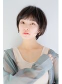 小顔愛されショート☆ アッシュベージュ