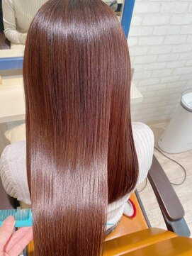 リオールヘア 北千住(LIOR.HAIR) 髪質改善ミネコラPLUS×ラベンダーピンク