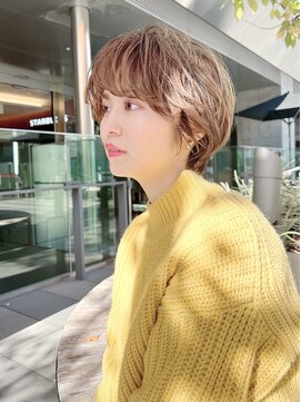 ギンザカミノア 熊谷店(GINZA CAMINOIA) 小顔補正立体カットのマッシュパーマ