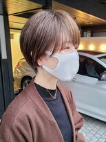 クルー(Creww KYOTO) サイドバングで印象UP丸みショート