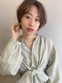 クレビア(CreBiA)&nbsp;前髪長め大人ショート20代30代40代