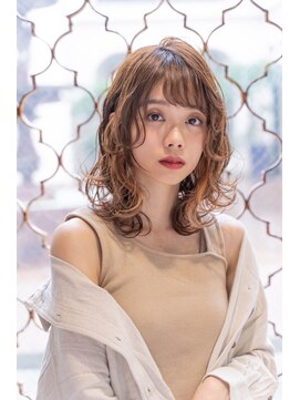 エイミー(Aimee) Aimee 町田 モダンカール×ココアブラウン