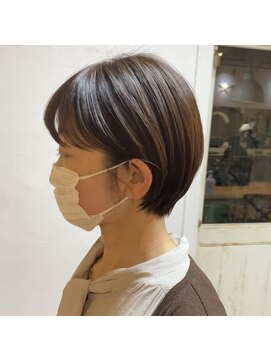 ヘアスペース リズム グリーン(Hair space Rizm green) マッシュショート 30代40代50代60代