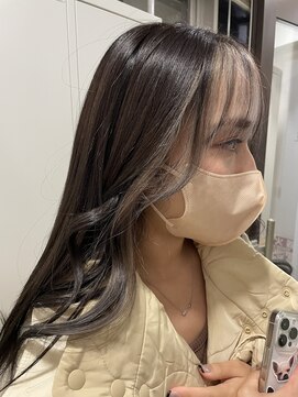 ミリ 奈良店(mm) グレージュ/透明感カラー/韓国/髪質改善/奈良駅/奈良/近鉄奈良