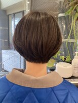 アールヘア ナチュラルアンドオーガニックサロン マッシュショート/暗髪ショート