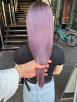 ロンド レア 天神大名店(Lond Le’a) ドレスヘア/ショコラアッシュ/ヘルシースタイル/インナーカラー