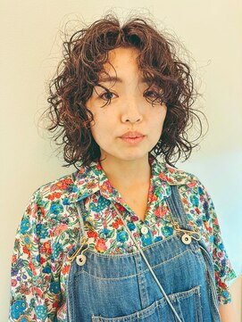 スノッブエモア(SNOB emoi) ボブ×パーマ