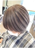 白髪ぼかし　白髪ぼかしハイライト　ハイライト　金沢美容室