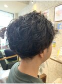 メンズショートパーマスタイル/スパイラルパーマ/20代/30代