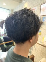 クラク 羽根木店(kuraku)&nbsp;メンズショートパーマスタイル/スパイラルパーマ/20代/30代