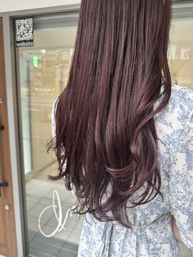 インビテーション(invitation) ロングレイヤー・チェリーレッド・チェリーブラウン