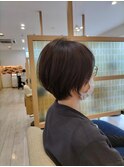 くびれひし形ボブ20代30代40代