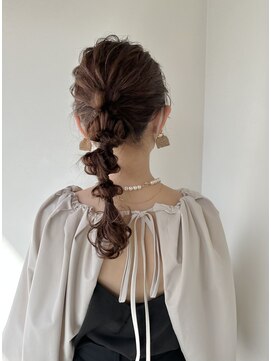 ミラバイグリーン(Mira by green) 【担当KANNA】高めポニー編みおろし♪