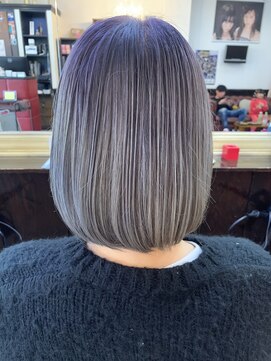 シャンプーボーイアネックス(SHAMPOO BOY Annex) ハイトーン×ボブby ERINA