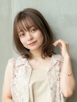 イオ 本厚木(io)&nbsp;レイヤーボブ似合わせカットワイドバングイメチェン小顔