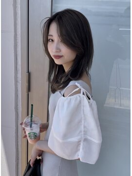 エリスホリエ(Eliss Horie) 韓国レイヤー×アッシュグレー　芝下光