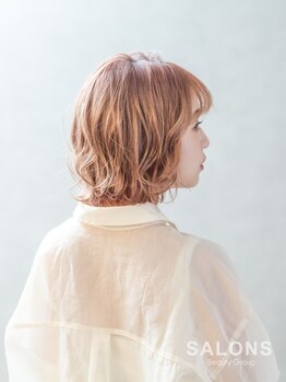 サロンズ 可部店(SALONS)の写真/丁寧なカウンセリングと骨格や髪質を見極めて、あなただけの似合わせショートスタイルをご提案！