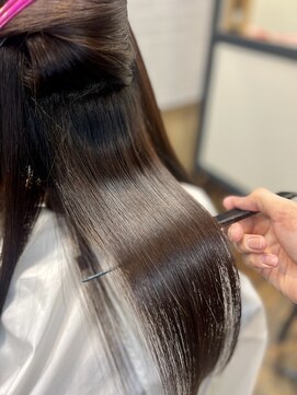 サロンド アクトレス 銀座店(salon de actress) 【完全オーダーメイド薬剤】【ダメージ80%削減】美髪縮毛矯正