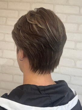 インパークス 江古田店(hair stage INPARKS) メンズ/シークレットハイライト/ベージュカラー［江古田］