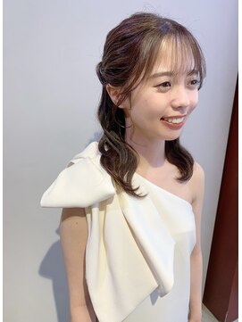 ローレンプラス(LOREN+) 透明感髪質改善ベージュダブルカラーミルクティーグレージュ