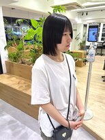 オーシャン(Ocean) 【OceanHair&Life田中愛梨】10代20代切りっぱなし顔まわりレイヤ