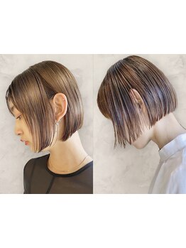 髪質改善カラーが得意なサロン◇柔らかな色味x艶髪を叶える一人一人の肌色に合わせた特別レシピ♪