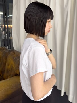 カイコヘアーアンドアートスタジオ(kaiko hair&art studio) ナチュラルな丸みボブ