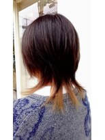 ヘアーデザイン ユーケー(Hair design Yu K)&nbsp;インナーカラー×ノンスタイリング