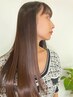 【人気No.1】大好評の艶感！カット＋さらふわ髪質改善￥11000トリートメント