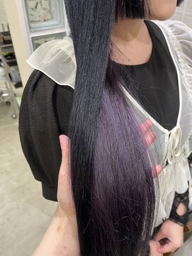 ボアップ 新居浜店(boappu) #インナーカラー#ラベンダー#インナー