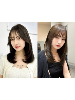 前髪＆顔まわりカットで自分史上最高の小顔魅せスタイルを実現♪[和歌山]