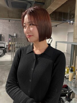 オフ エルア(ofF ’elua) ぱつっとボブ/ショート/カラー