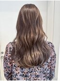 ロング美髪韓国ヘア顔周りレイヤーおくれ毛_ba535911