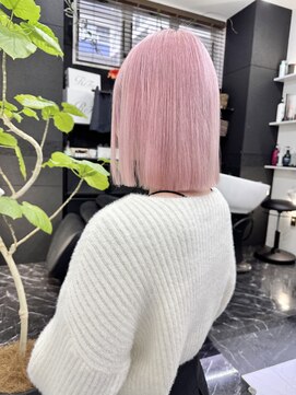 チュダック(ChuDuck) 韓国風《ペールピンク》ハイトーン/ケアブリーチ/ダブルカラー